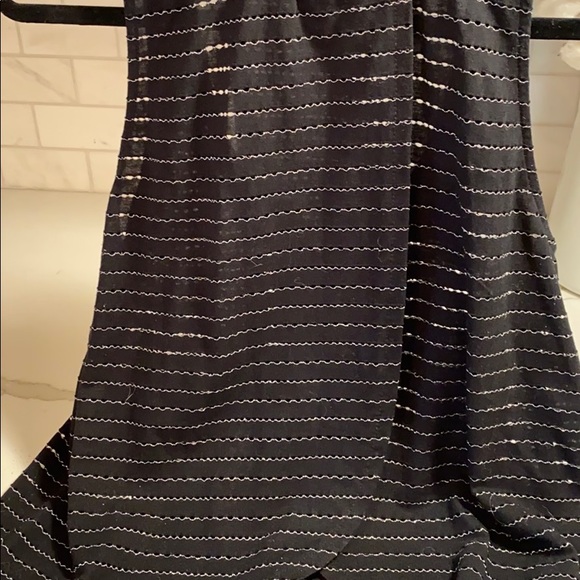 FREE PEOPLE TOP -.. COOL BEADING & STYLISH OPEN BACK - Picture 7 of 7